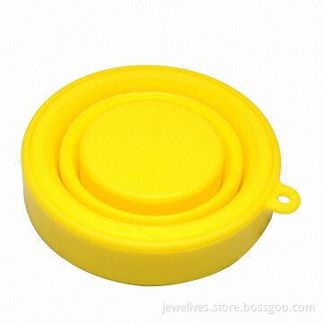 Portable travel camping silicone collapsible cup